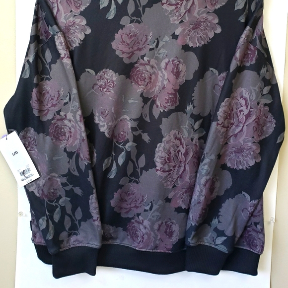 Jordache Women Long Sleeves Floral Tops - Picture 4 of 5